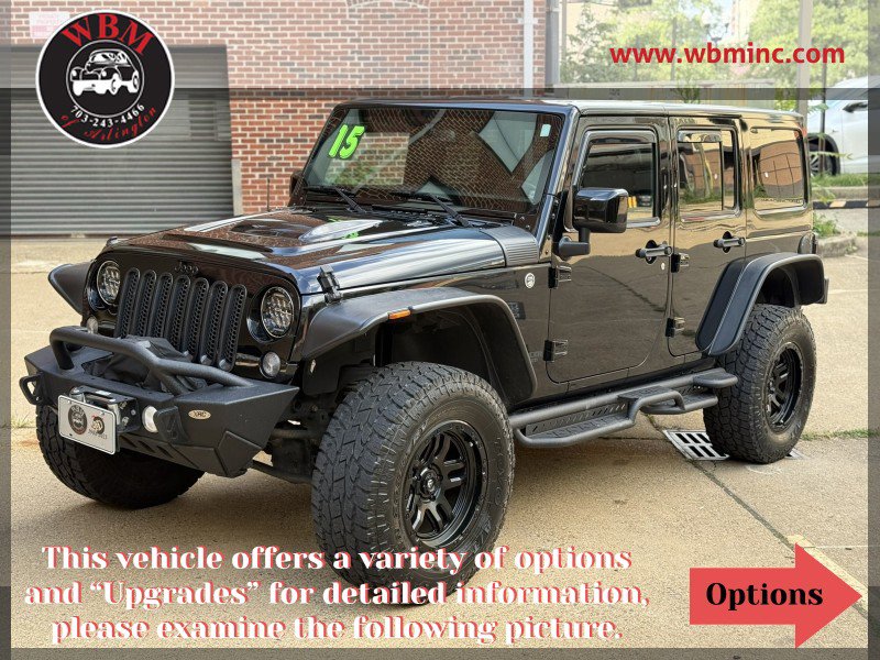 Used 2015 Jeep Wrangler Unlimited Sahara