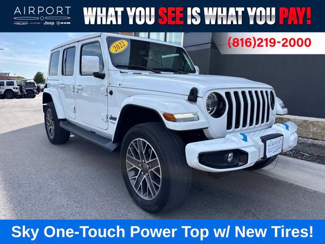 Used 2022 Jeep Wrangler Unlimited Sahara AWD/4WD image 1