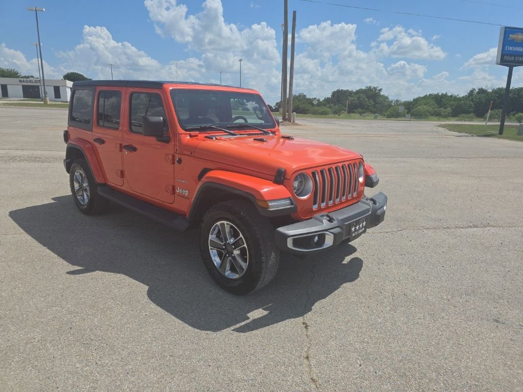 Used 2019 Jeep Wrangler Unlimited Sahara w/ Dual Top Group AWD/4WD image 1
