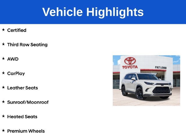 Certified 2024 Toyota Grand Highlander AWD image 5