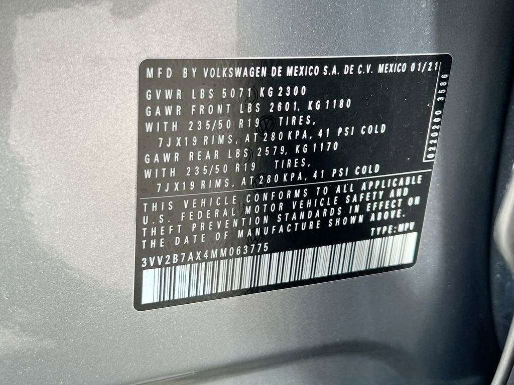 Used 2021 Volkswagen Tiguan SEL image 23
