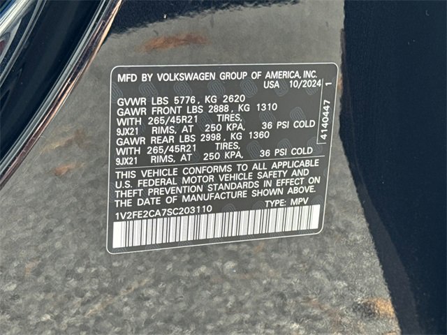 Used 2025 Volkswagen Atlas Cross Sport SEL Premium R-Line image 37