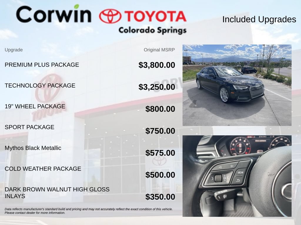 Used 2017 Audi A4 2.0T Premium Plus w/ Premium Plus Package AWD/4WD image 4