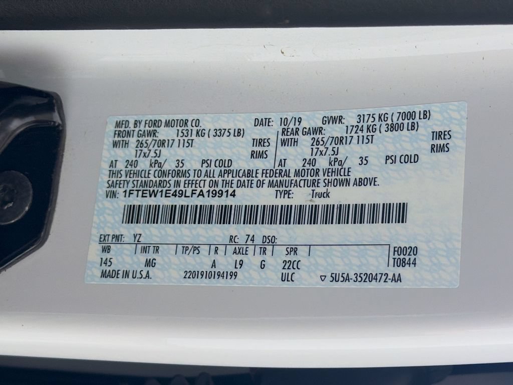 Used 2020 Ford F150 XLT AWD/4WD image 27