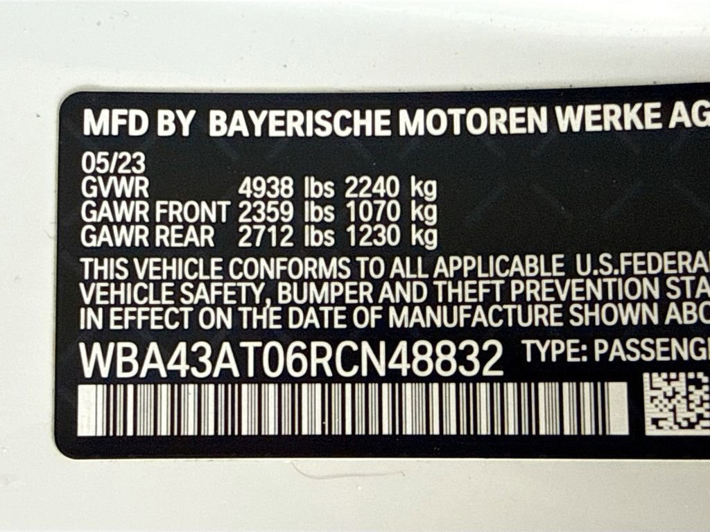 Used 2024 BMW 430i xDrive Convertible w/ M Sport Package AWD/4WD image 30