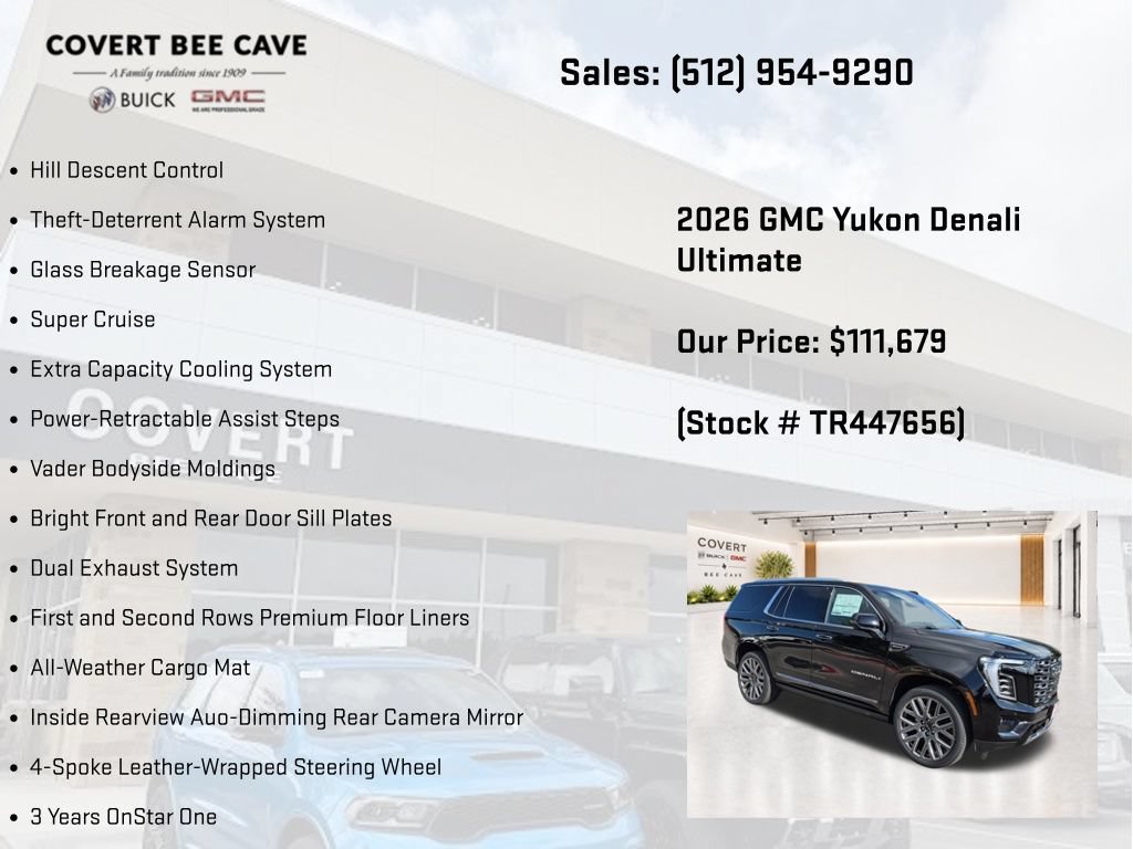 New 2026 GMC Yukon Denali Ultimate AWD/4WD image 38