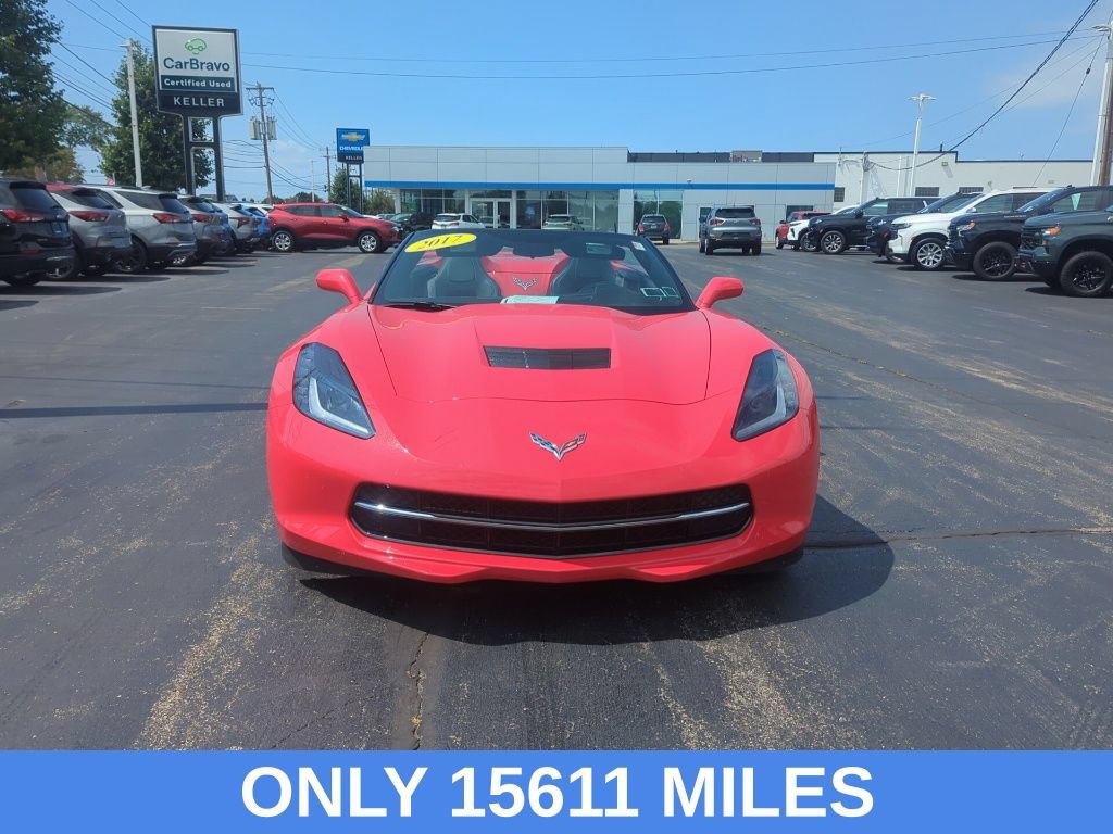 Used 2017 Chevrolet Corvette Stingray Convertible w/ 1LT RWD image 3
