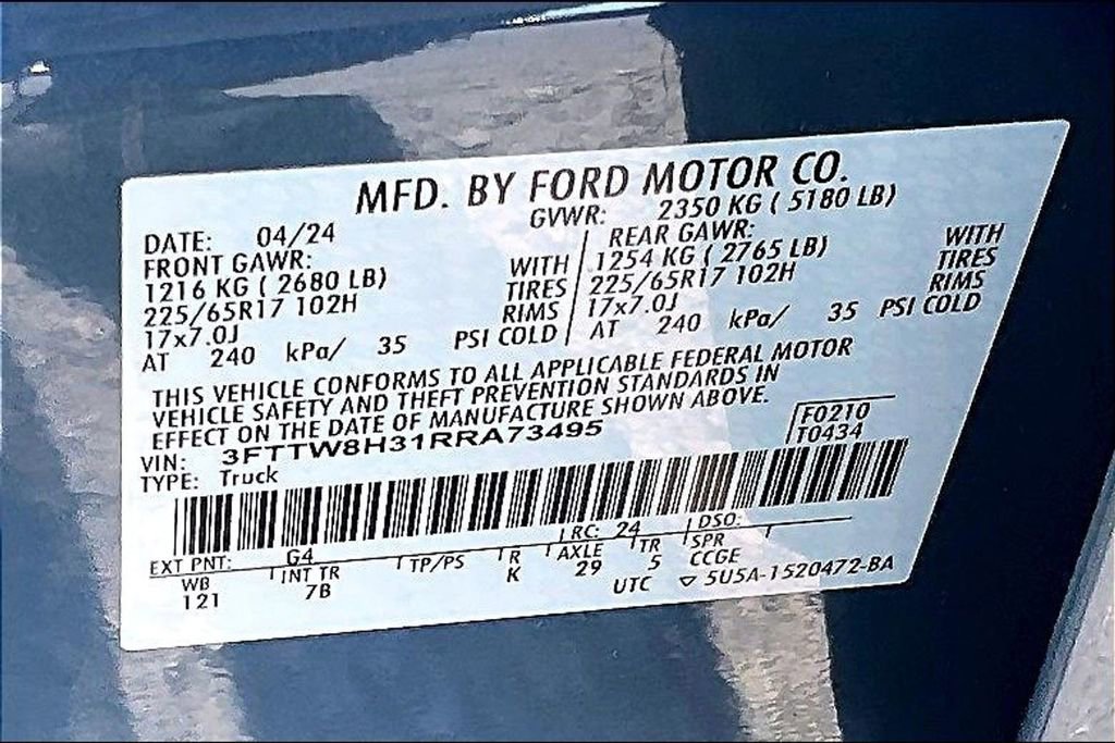 Used 2024 Ford Maverick XLT FWD image 35