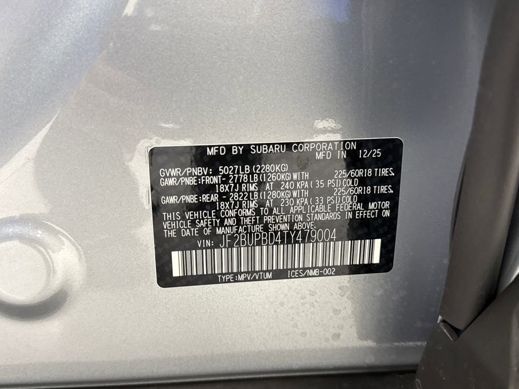 New 2026 Subaru Outback Premium image 28