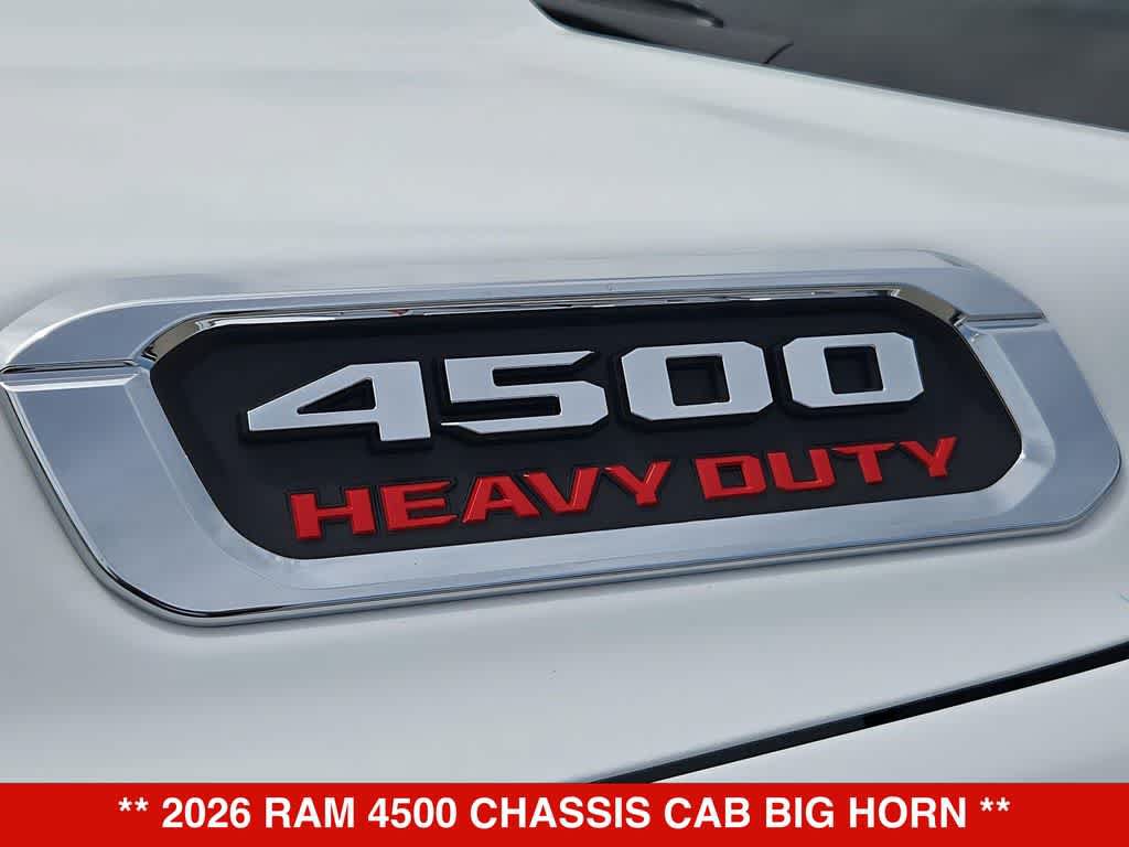 New 2026 RAM 4500 4x4 Crew Cab DRW w/ Laramie Trim Package image 14