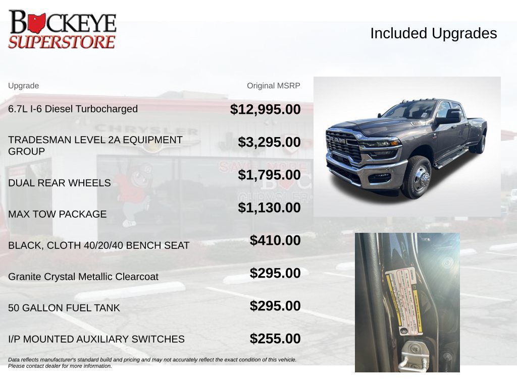 New 2027 RAM 3500 Tradesman AWD/4WD image 8