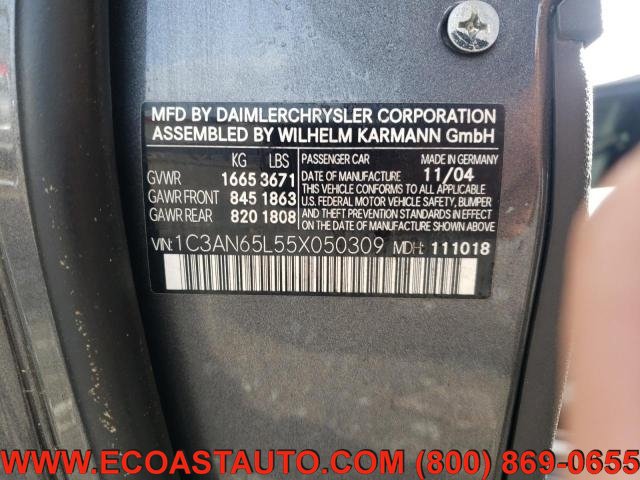 Used 2005 Chrysler Crossfire Limited RWD image 12