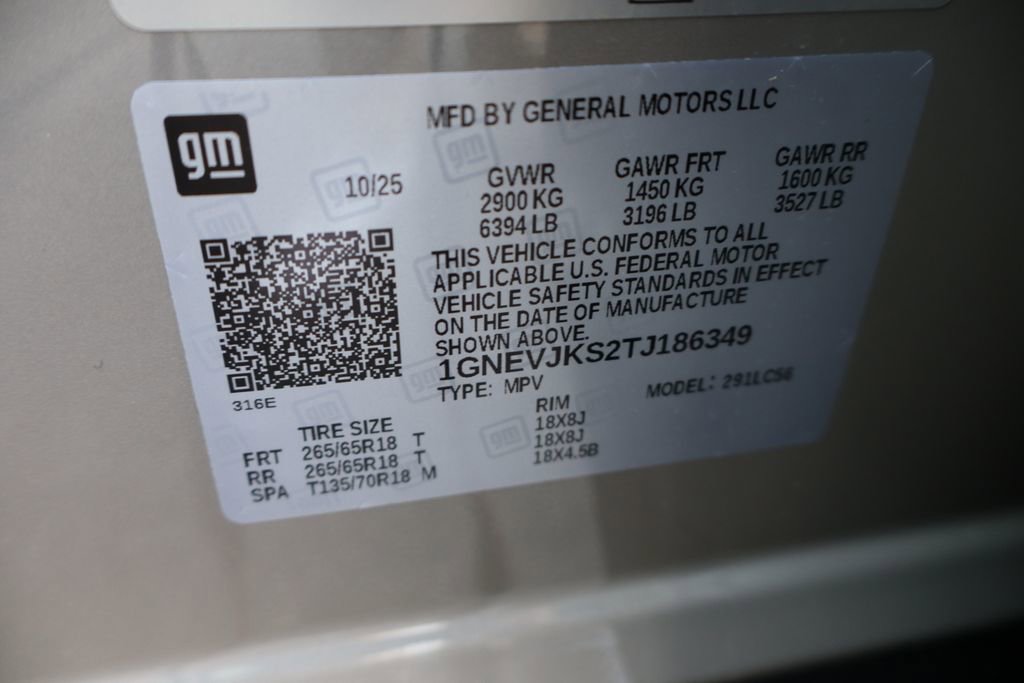 New 2026 Chevrolet Traverse Z71 w/ Enhanced Driving Package AWD/4WD image 55