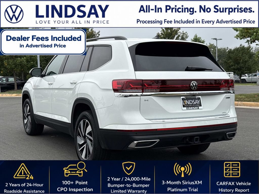 Used 2024 Volkswagen Atlas SE w/ Panoramic Sunroof Package AWD/4WD image 5