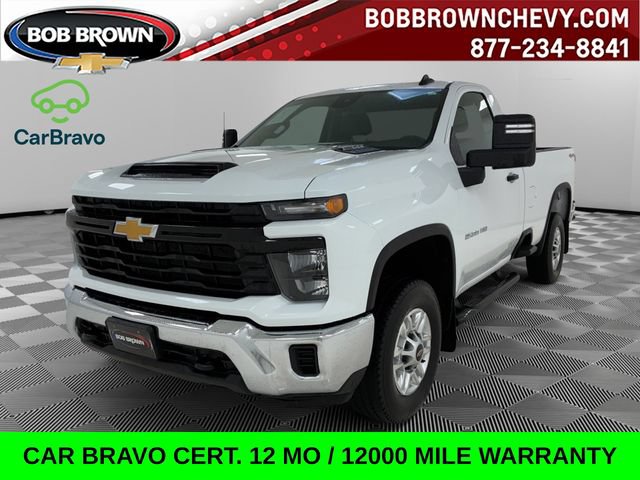 Certified 2026 Chevrolet Silverado 2500 W/T w/ Snow Plow Prep/Camper Package