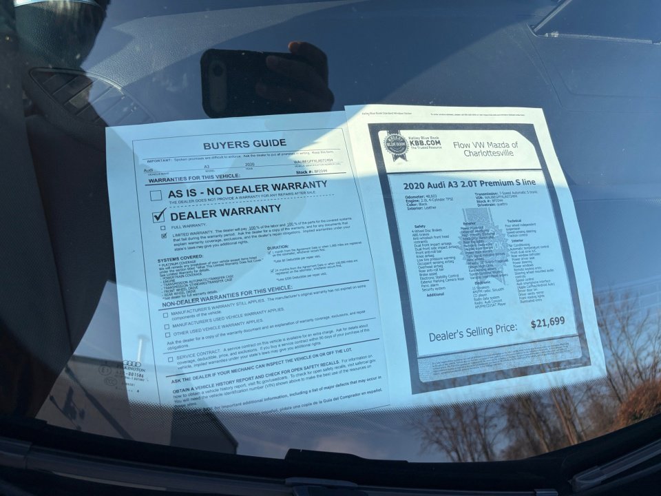 Used 2020 Audi A3 2.0T Premium image 33