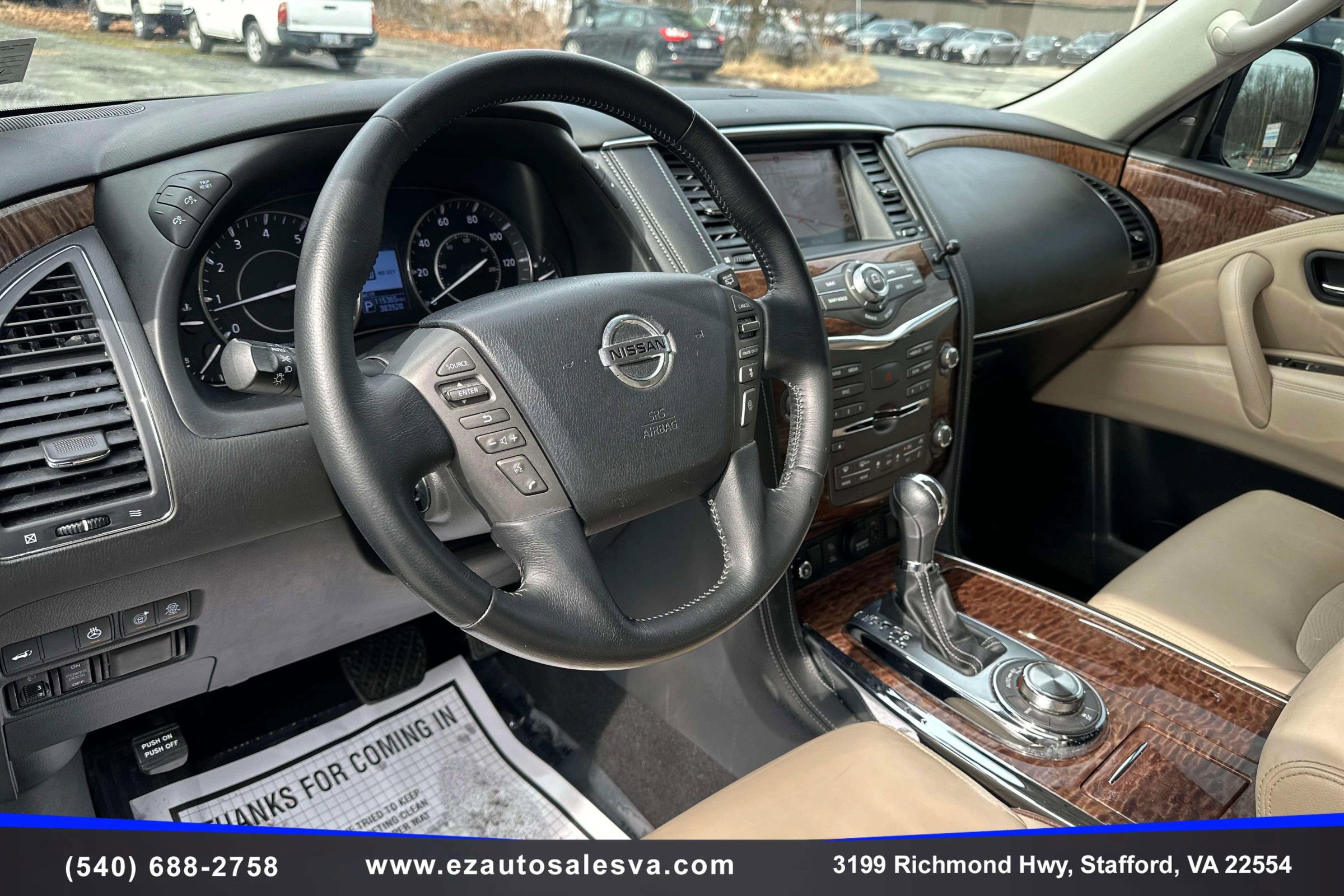 Used 2019 Nissan Armada Platinum w/ Captain's Chairs Package image 16