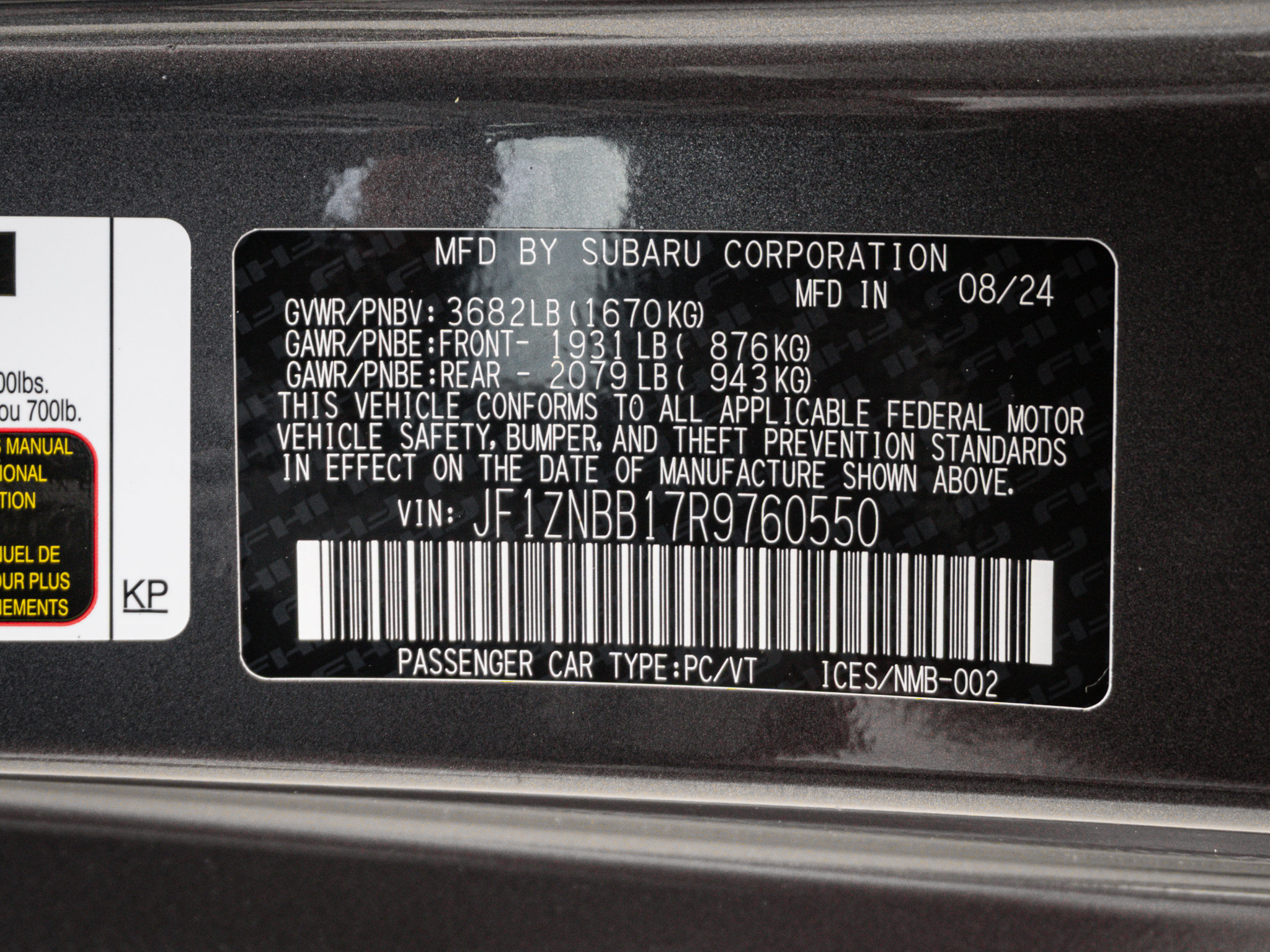 Used 2024 Toyota GR86 RWD image 37