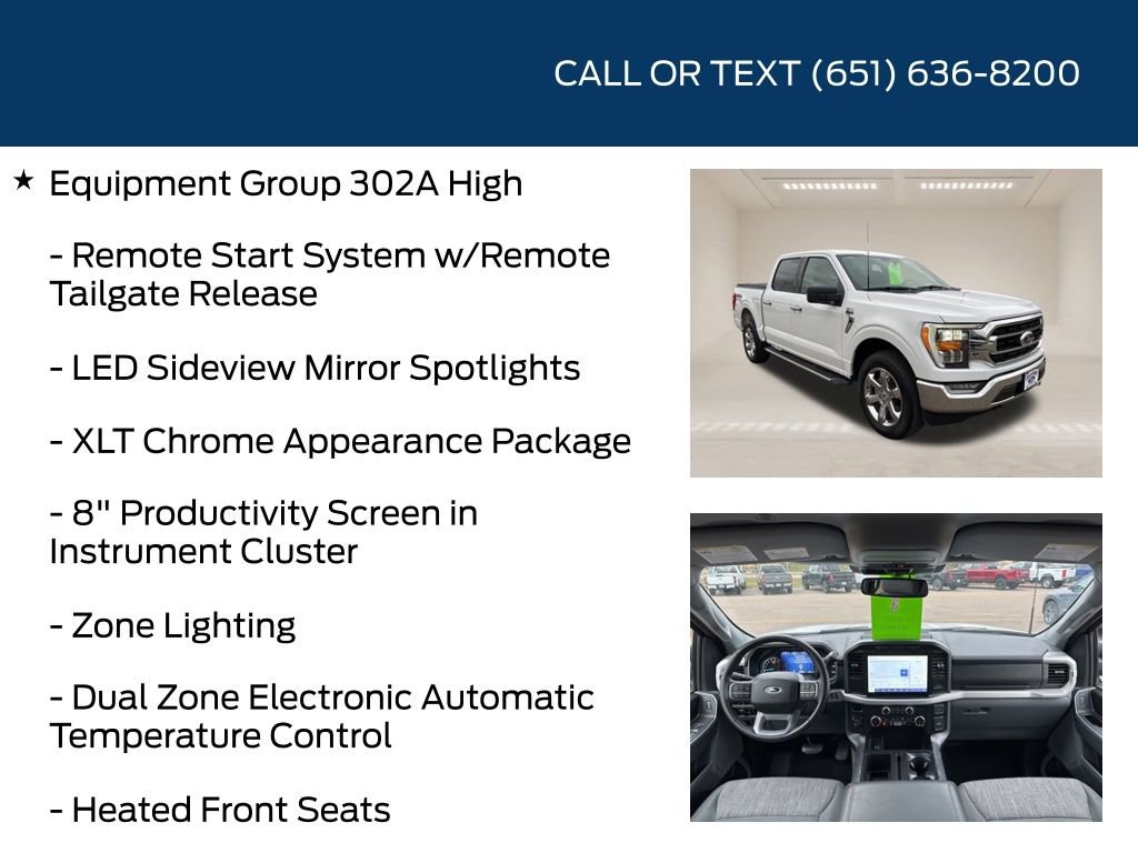 Used 2023 Ford F150 XLT w/ Equipment Group 302A High image 10