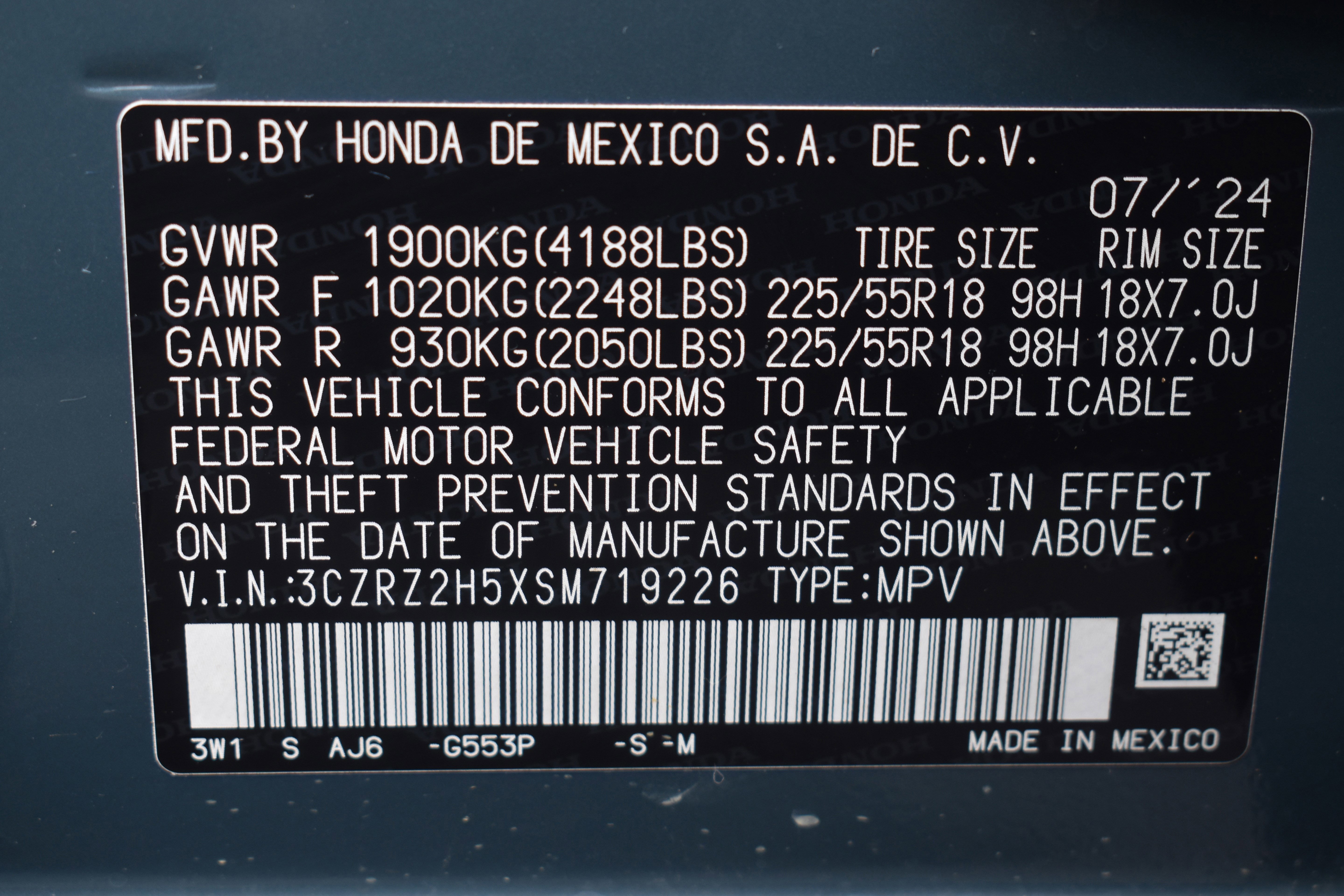 Used 2025 Honda HR-V Sport image 38