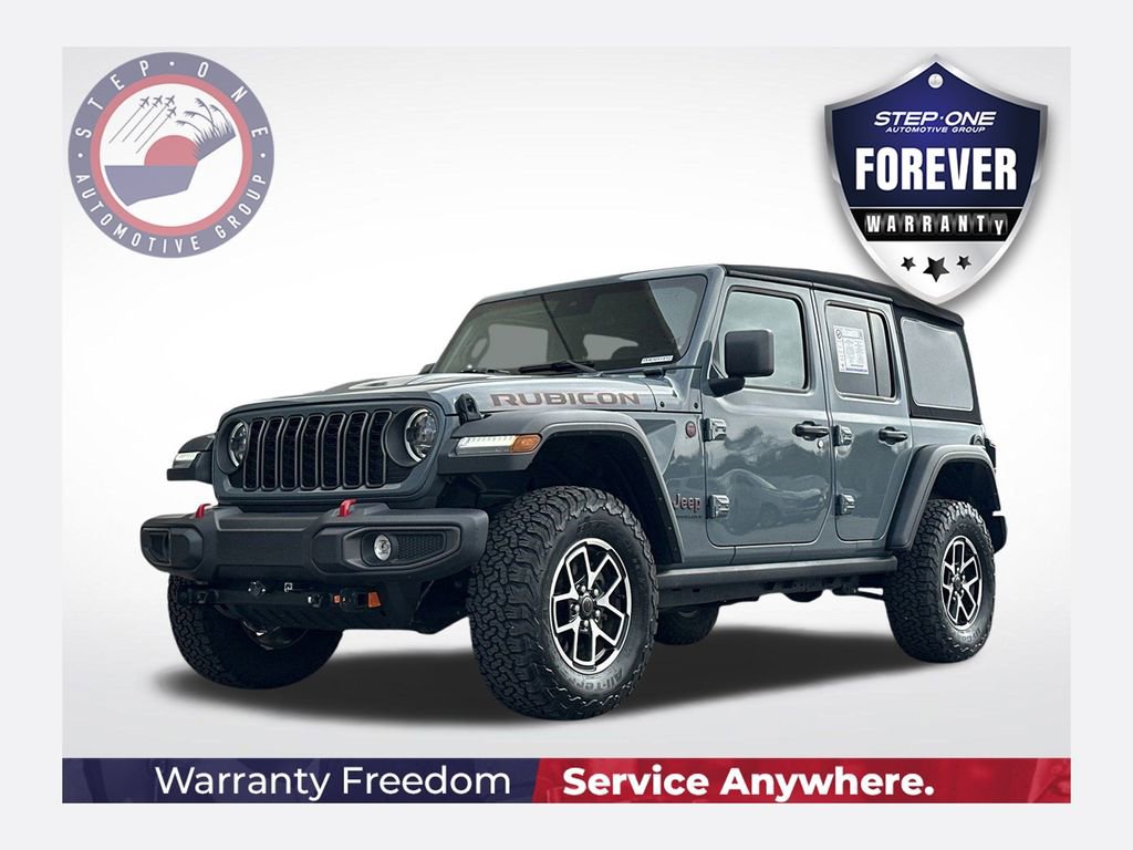 Used 2024 Jeep Wrangler Unlimited Rubicon w/ Safety Group image 1