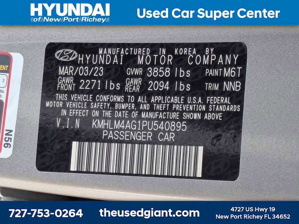 Certified 2023 Hyundai Elantra SEL image 31