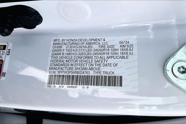 Used 2024 Honda Ridgeline RTL image 20