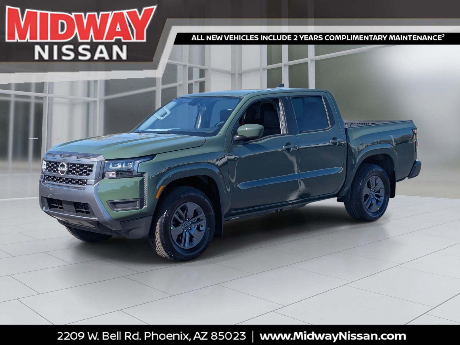 New 2026 Nissan Frontier SV w/ SV Convenience Package