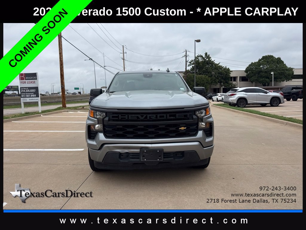 Used 2024 Chevrolet Silverado 1500 Custom RWD image 2
