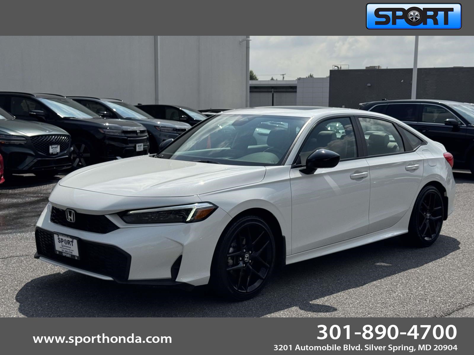 Certified 2026 Honda Civic Sport