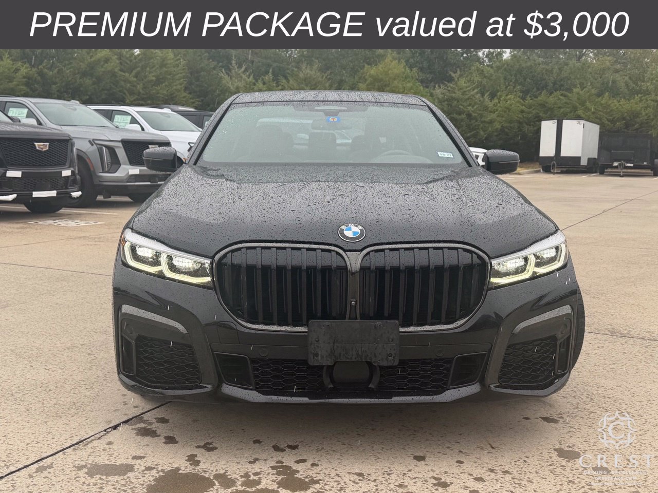 Used 2022 BMW 740i w/ M Sport Package RWD image 2
