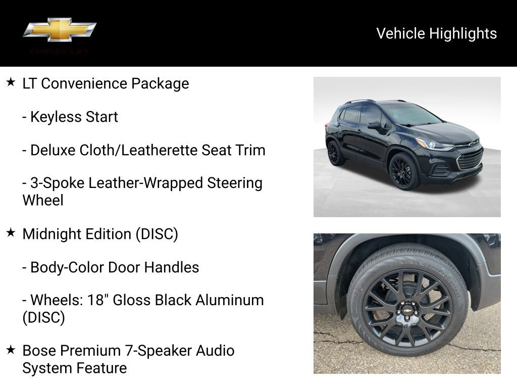Certified 2020 Chevrolet Trax LT w/ Sun & Sound Package image 21