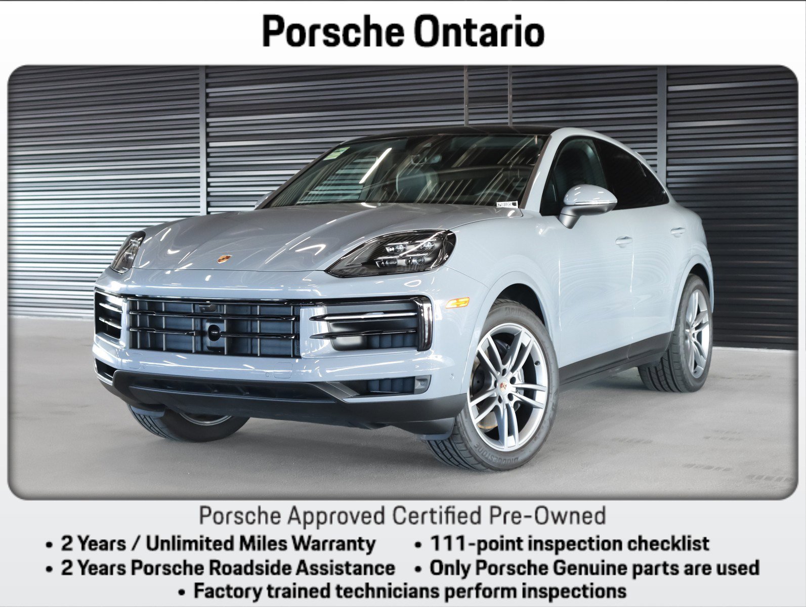 Certified 2025 Porsche Cayenne Coupe