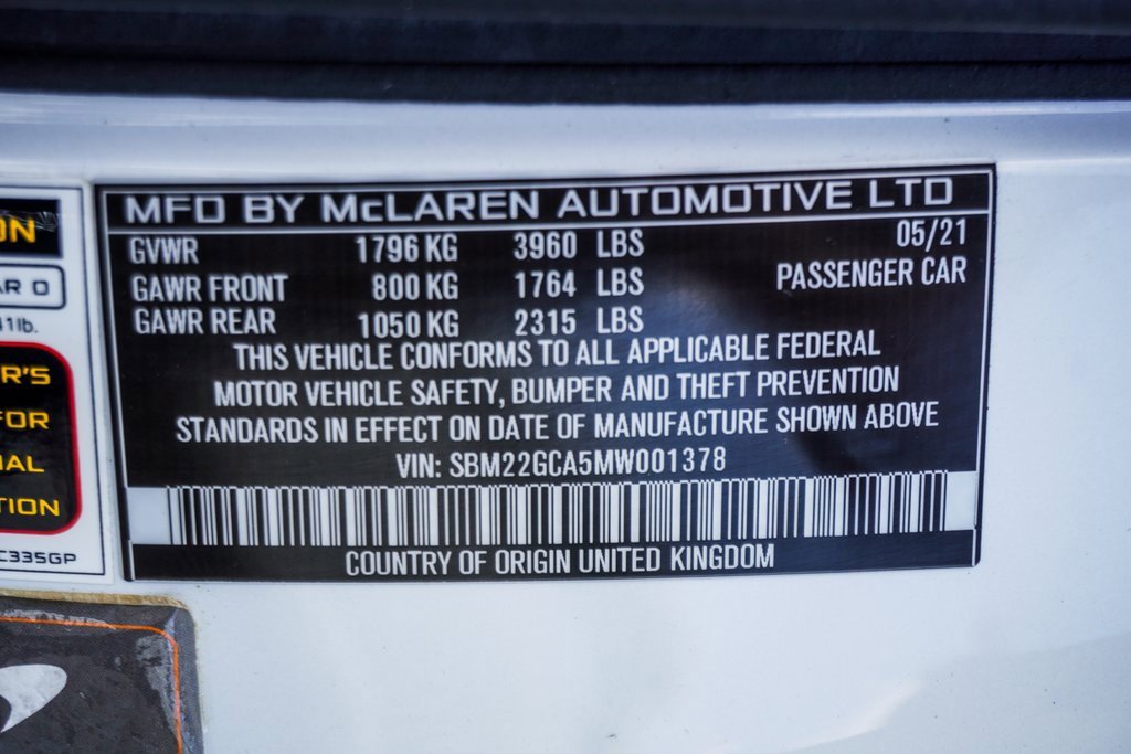 Used 2021 McLaren GT image 43