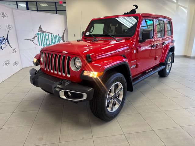 Used 2021 Jeep Wrangler Unlimited Sahara AWD/4WD image 4