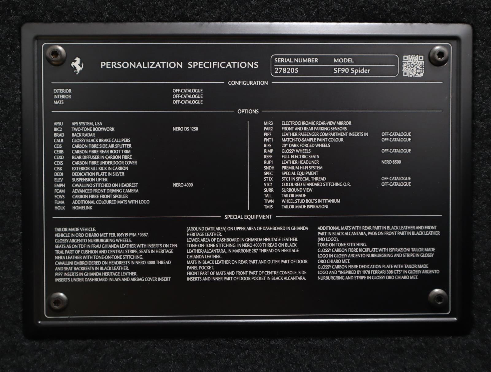 Used 2022 Ferrari SF90 Spider image 21