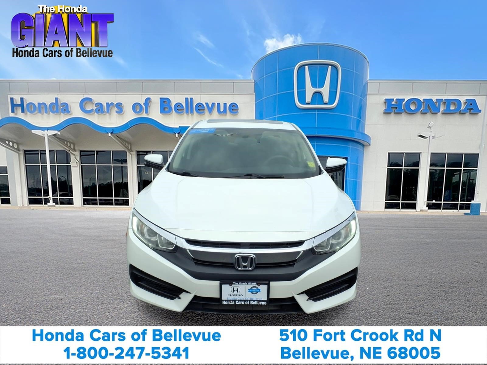 Certified 2018 Honda Civic EX image 2