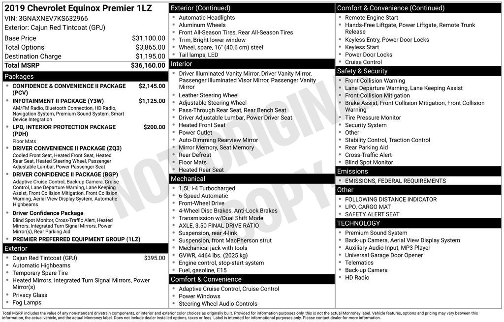 Used 2019 Chevrolet Equinox Premier image 4