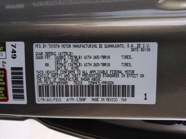 New 2026 Toyota Tacoma TRD Off-Road image 17