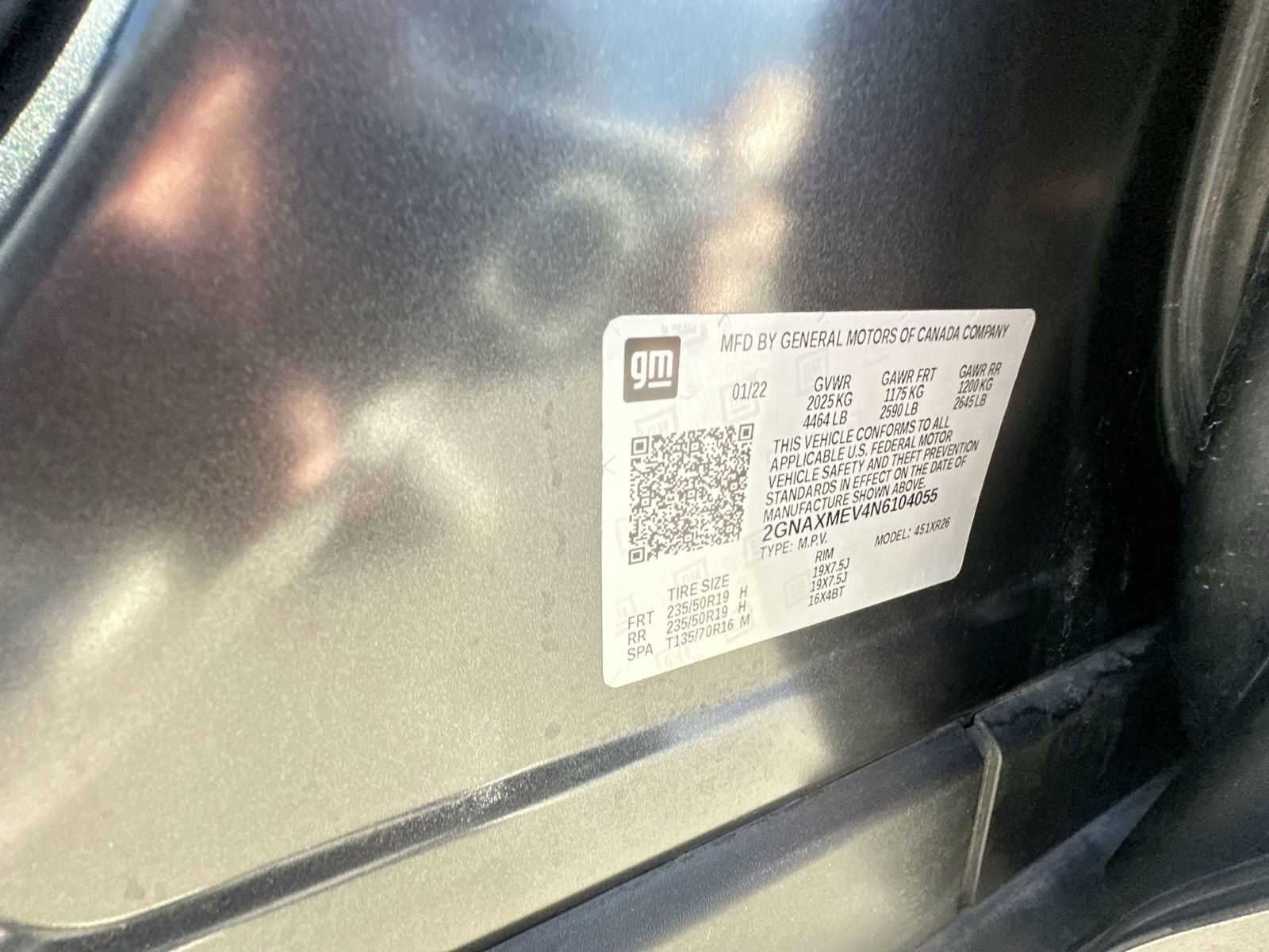 Used 2022 Chevrolet Equinox RS w/ Infotainment Package FWD image 34