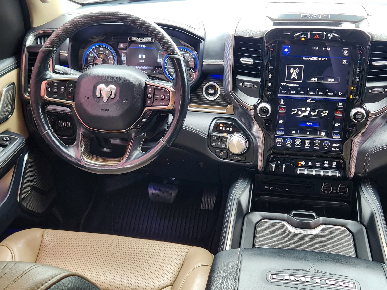 Used 2019 RAM 1500 Limited AWD/4WD image 32