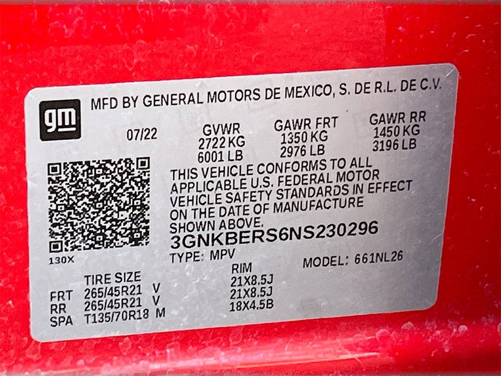 Used 2022 Chevrolet Blazer RS w/ Enhanced Convenience Package image 33