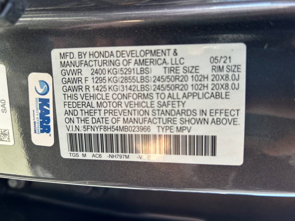 Used 2021 Honda Passport EX-L image 32