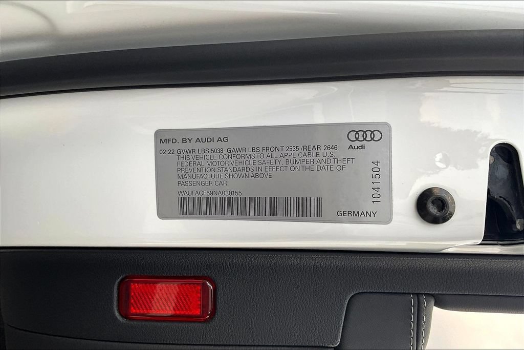 Used 2022 Audi A5 2.0T Premium Plus AWD/4WD image 19