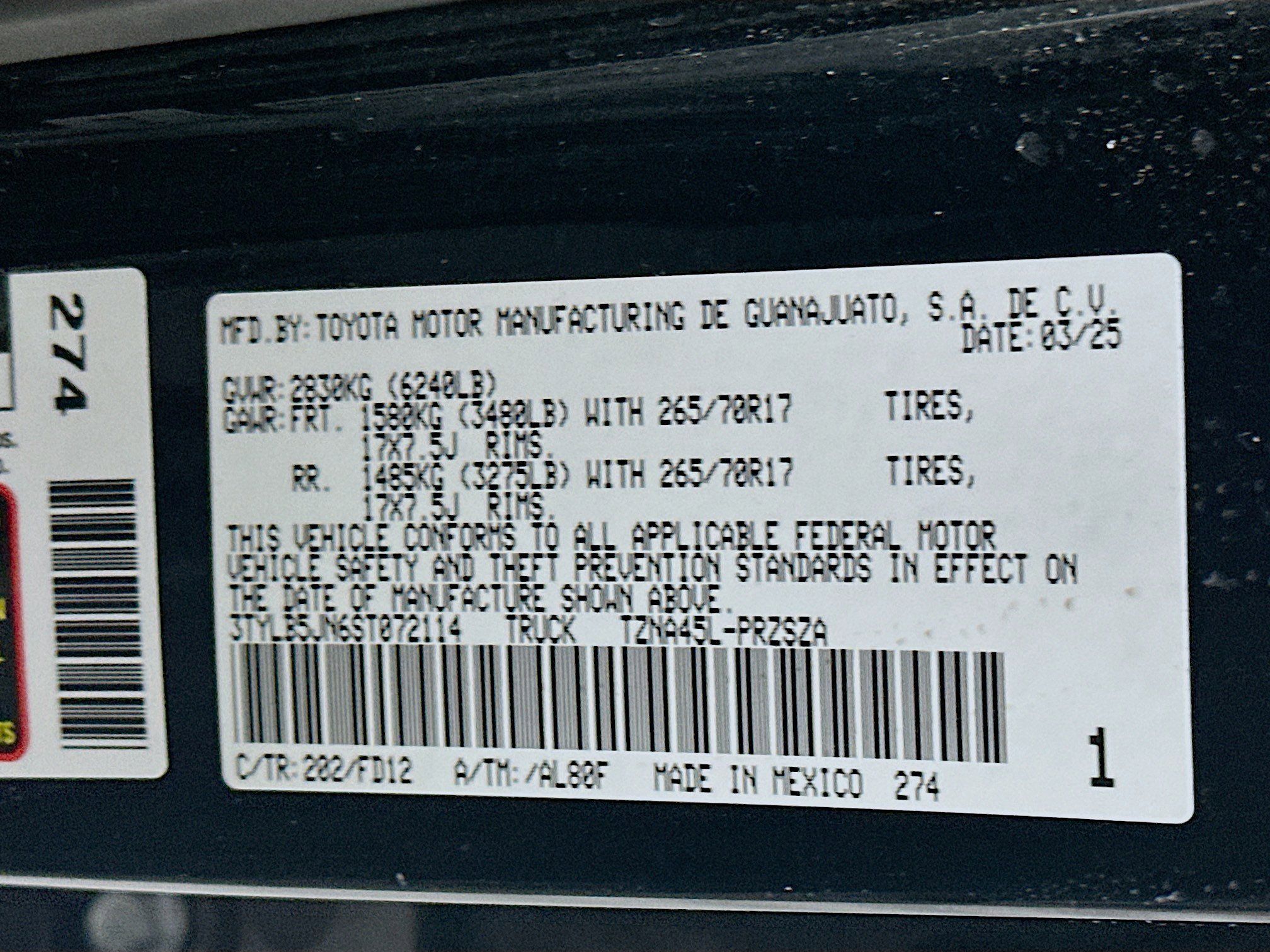 Used 2025 Toyota Tacoma TRD Off-Road image 12