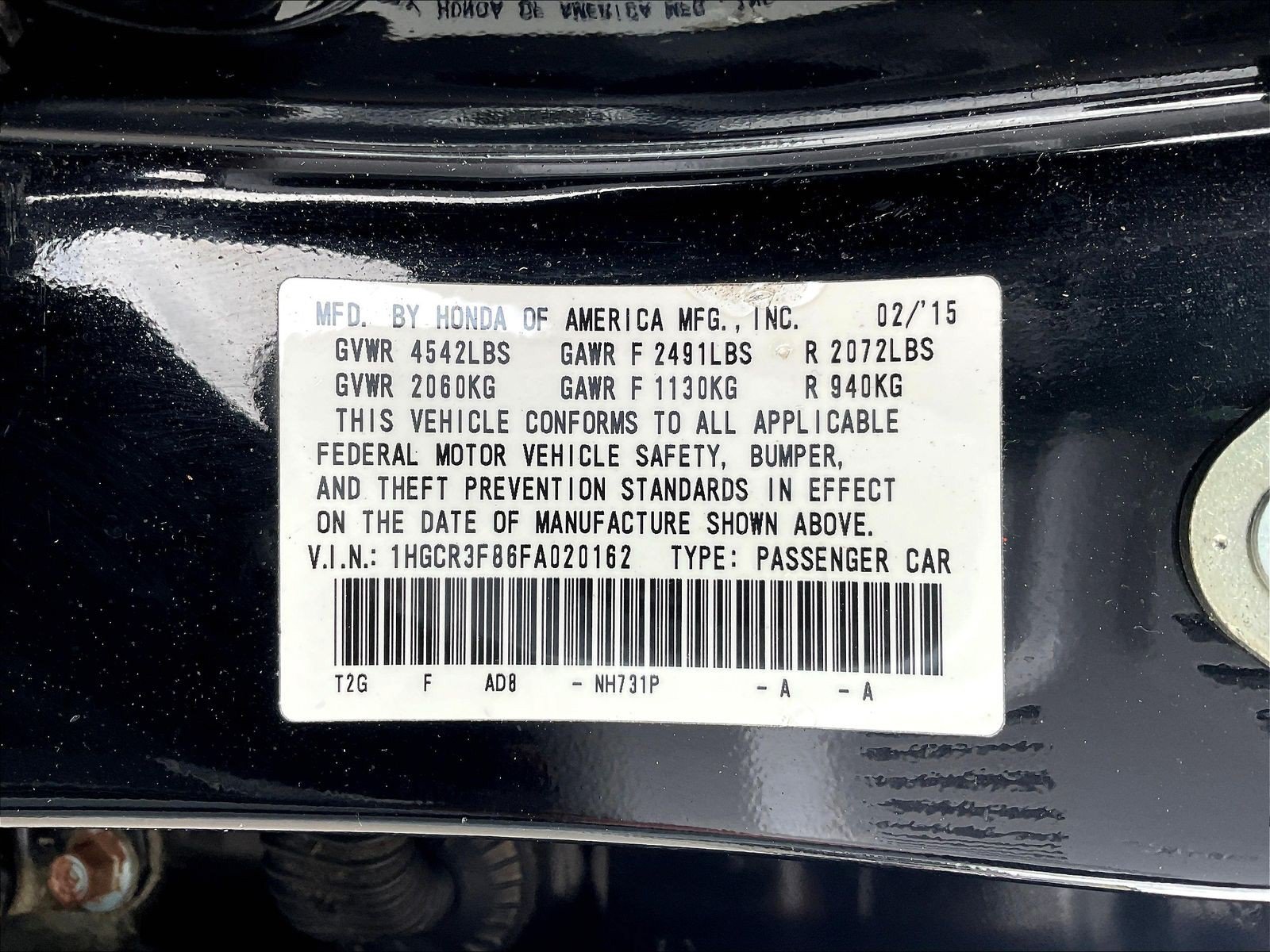 Used 2015 Honda Accord EX-L image 17
