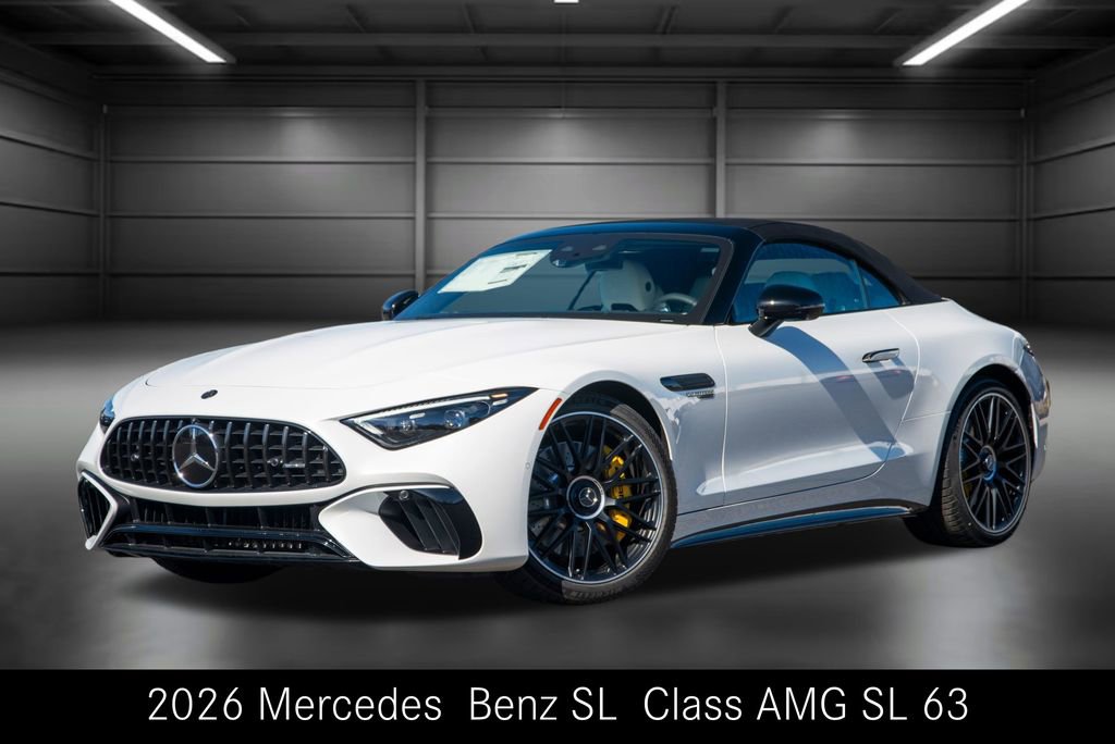 New 2026 Mercedes-Benz SL 63 AMG 4MATIC image 1