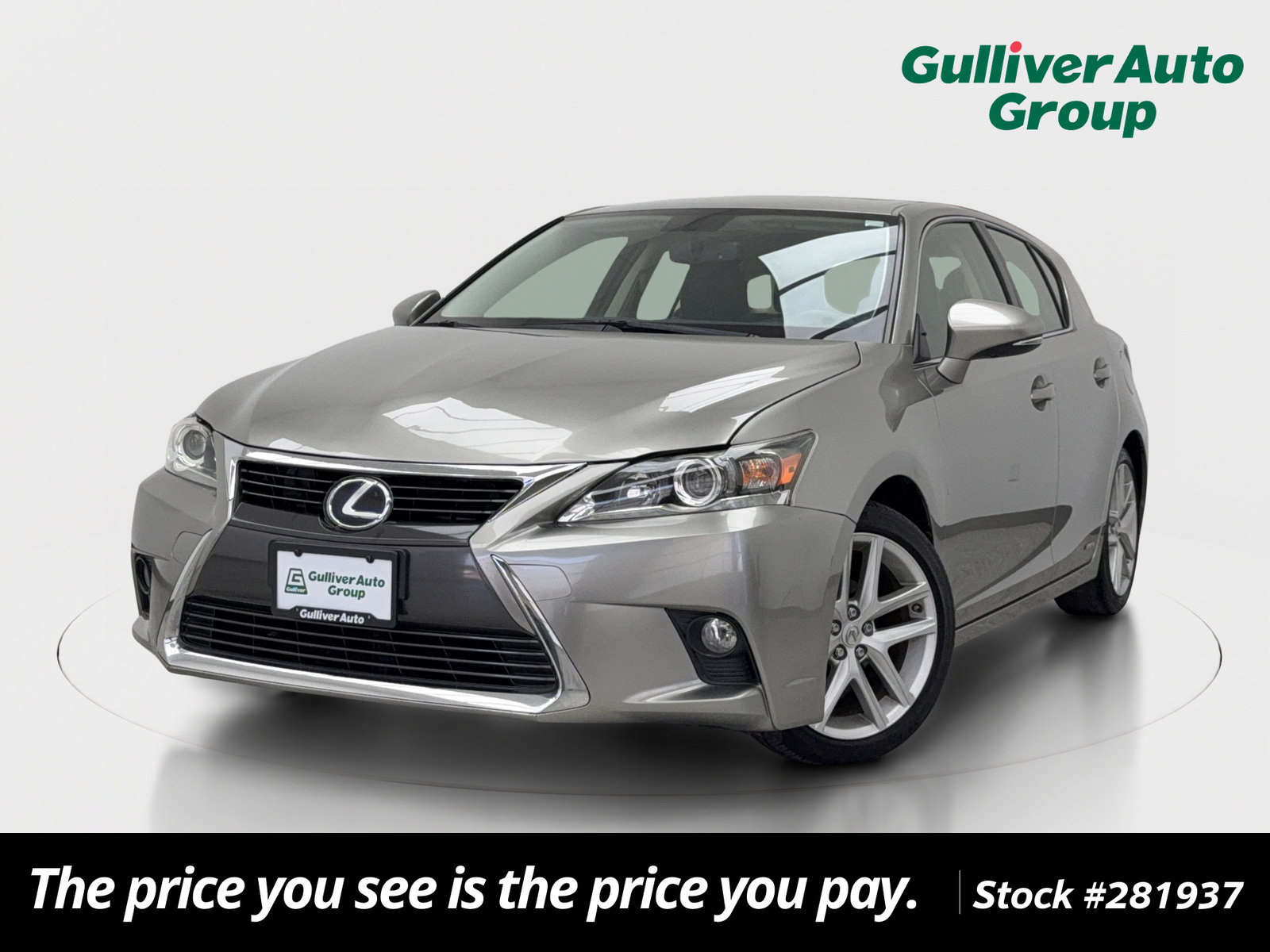 Used 2017 Lexus CT 200h w/ Seat Comfort Package