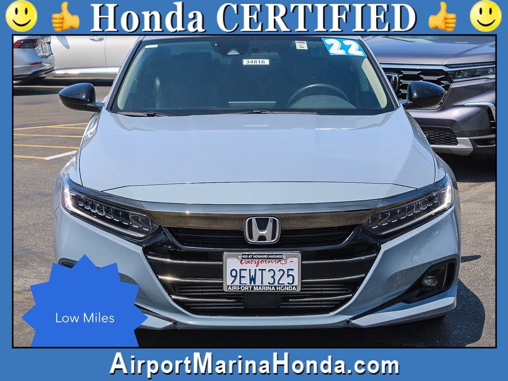 Certified 2022 Honda Accord Sport Special Edition image 27
