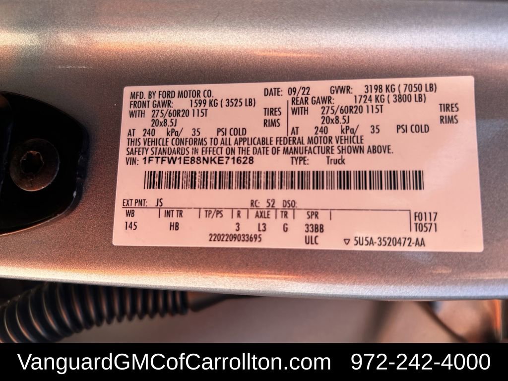 Used 2022 Ford F150 Lariat image 28